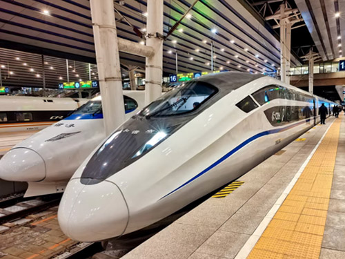 Chinese high-speed trains